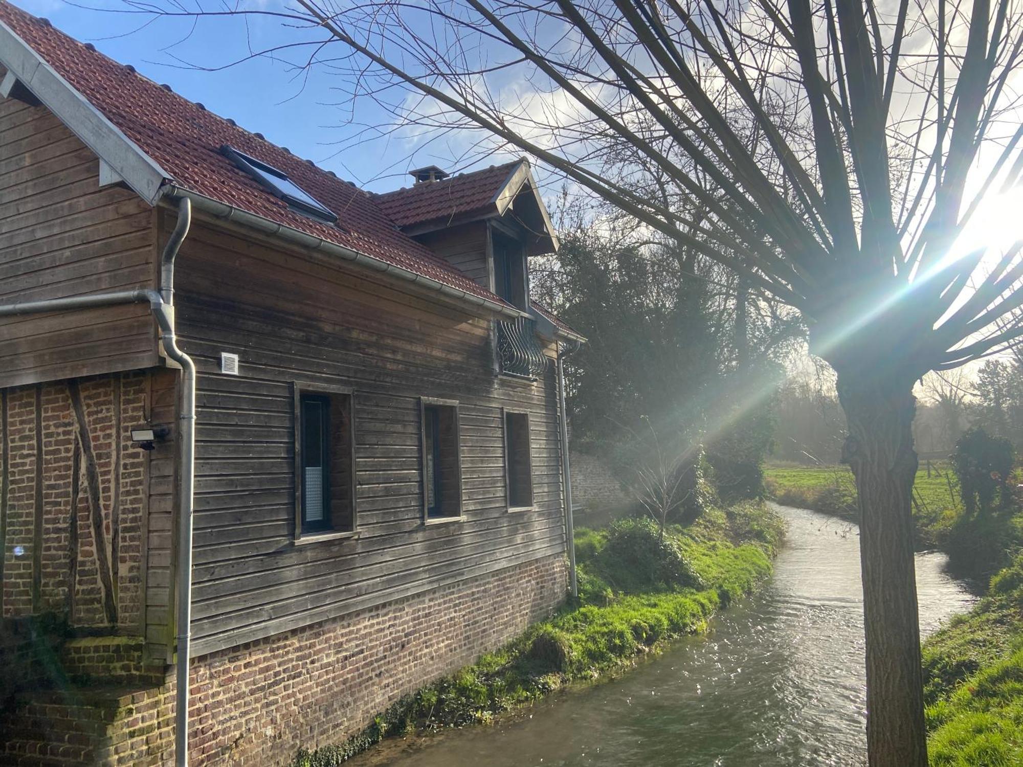 Maison Au Bord De Riviere , Proche De La Mer- Semi Rigide Plein Air En Option * Bacqueville-en-Caux